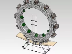 Rotary Hydroponic Unit