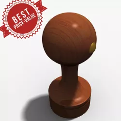 Rubber Stamp circle 3D model