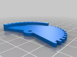 Sector wheel for Difference Engine