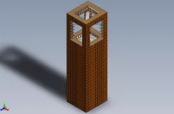 Skyscraper w/ rooftop park (Building 20)
