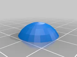 Slice of a semisphere