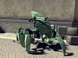 Spider Tank Low-poly  3D model