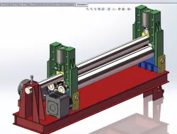 Steel Plate Rolling Machine