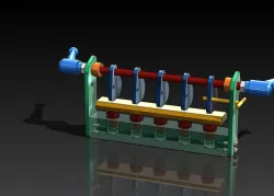 Strain Gage Oven Fixture