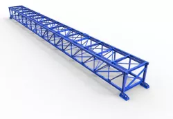 structure for belt coveyor