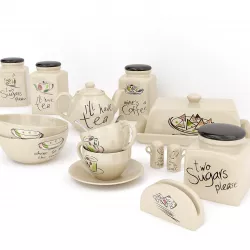 Tea Time Collection 3D model
