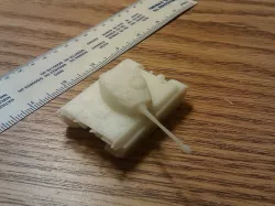 Tiger 2 tank model