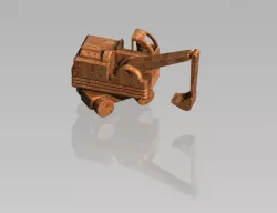 Toy Excavator 