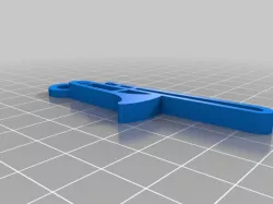 Trombone Keychain