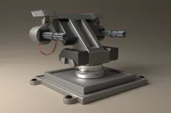 Turret 3D model
