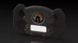 Two Spoke Steering wheel button placement for bloodhound ssc steering wheel challenge