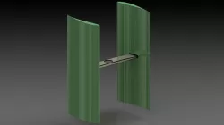 Vertical Axis Wind Turbine Rotor