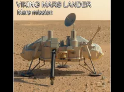 Viking mars lander 3D model
