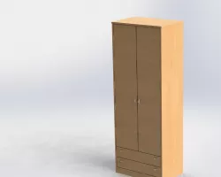 Wardrobe, 2 sections