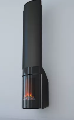 Wood stove CP Low-poly  3D model
