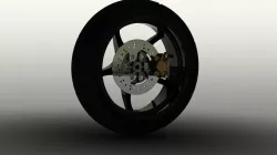 Yamaha Aerox Rear Wheel and Rear Brake