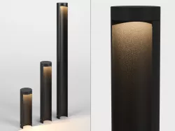 382x73 Paletto Lightstar Street Light 3D model