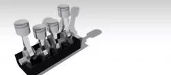 4-cylinder engine