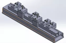 Adjustable jig for square tubes