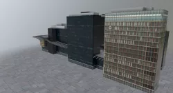 Amsterdam WTC Low-poly  3D model