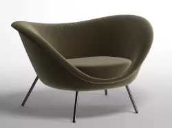 Armchair D1542 3D model