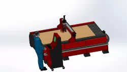ART WOOD table CNC cutting stations