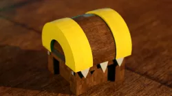 Basic hungry chest Low-poly  3D model