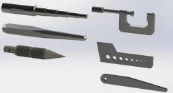 Basic machinist tools.