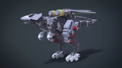 Berserk Fury Low-poly  3D model