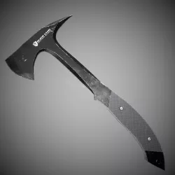 Black level Tomahawk Lowpoly 3D model with PBR Low-poly  3D model