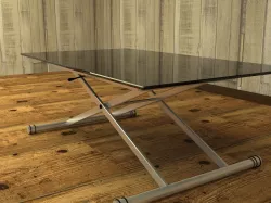 Black Table for Living Room 3D model