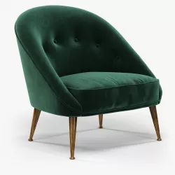 Brabbu Malay armchair 3D model