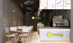 Bubble tea house 3D model
