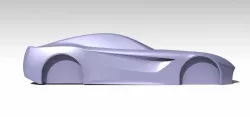 CAD model for Flow Simulation ( CFD ) and Flow Simulation ( CFD ) Result of 