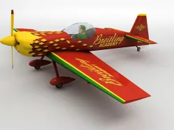 Cap 232 Aircraft Breitling Academy Low-poly  3D model