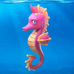 cartoon seahorse 3d models 【 STLFinder