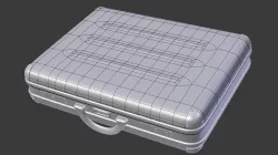 Case box modeling for subdiv 3D model
