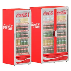 Coca-cola coolers 3D model