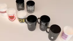 Coffee Cup printed 3D model