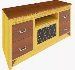 Commode for bathroom 3D model