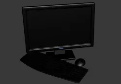 Computer 3D model