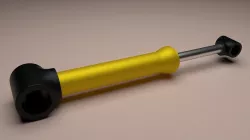 Damper 3D model