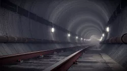 Dark subway  3D model