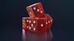 dice cube 3D model