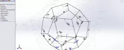 Dodecahedron in a single sketch