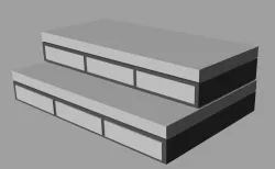 drawer 3D model