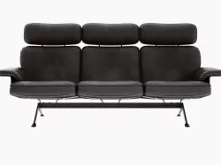 DS 31 113 3 Seater Sofa High Back 3D model