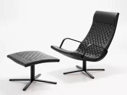 DS 51 26 Armchair  DS 51 05 Footstool 3D model