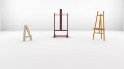 Easel Pack 3D model