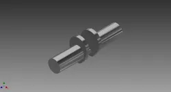 Elliptical shaft